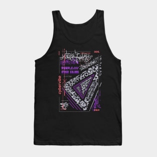 cybervibe \\ calligraphy Tank Top